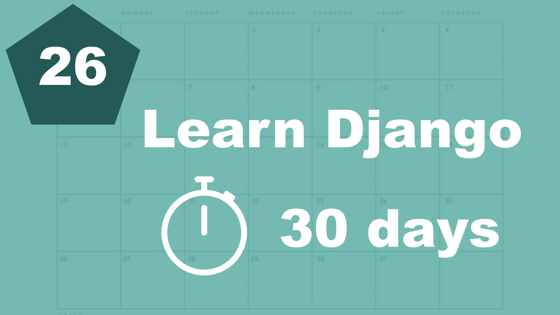 Creating a model function - 30 days of Django