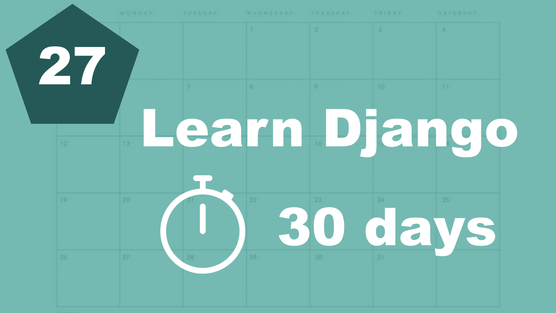 Template filters - 30 days of Django