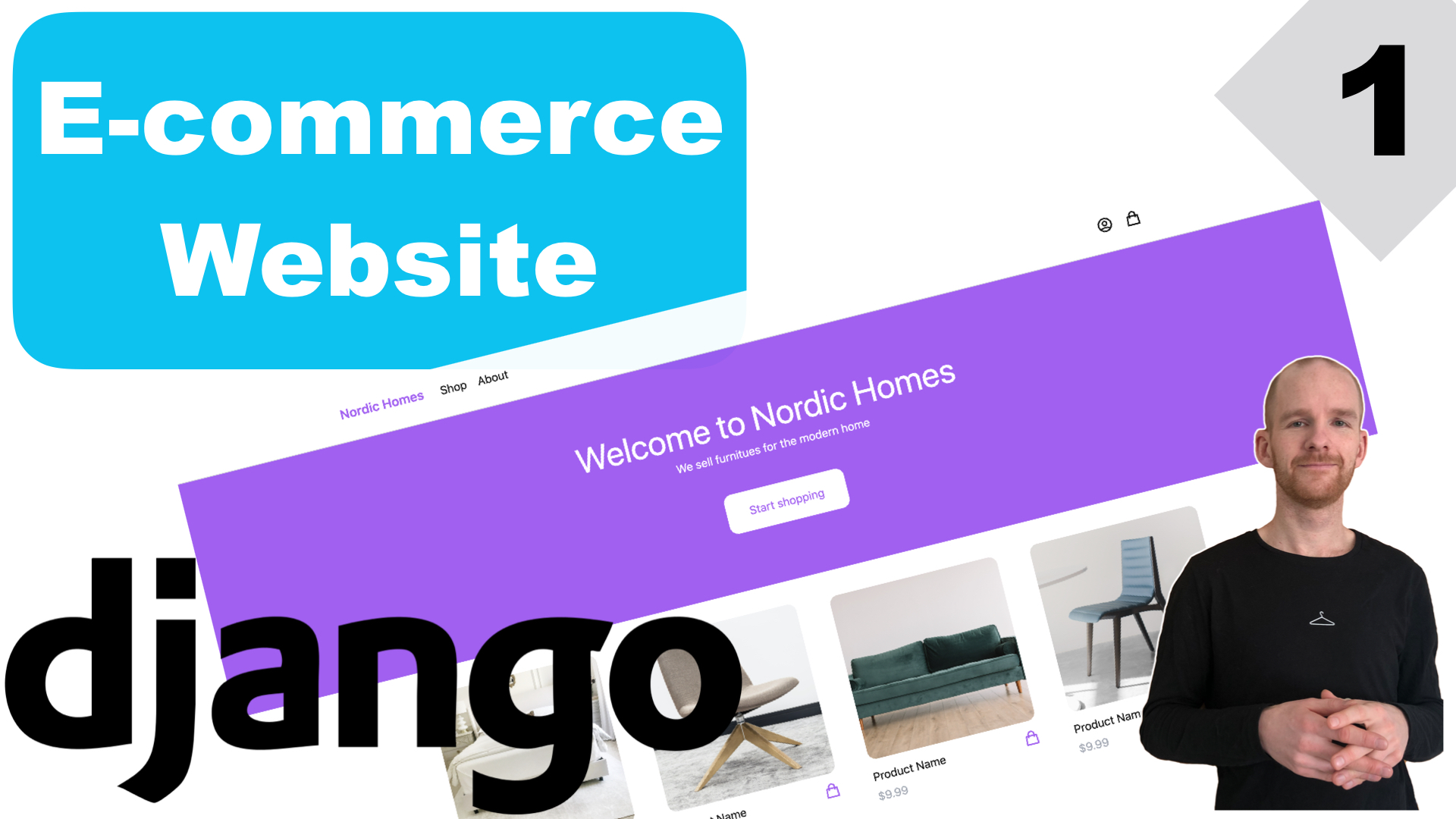 Django Ecommerce Website - Htmx and Tailwind