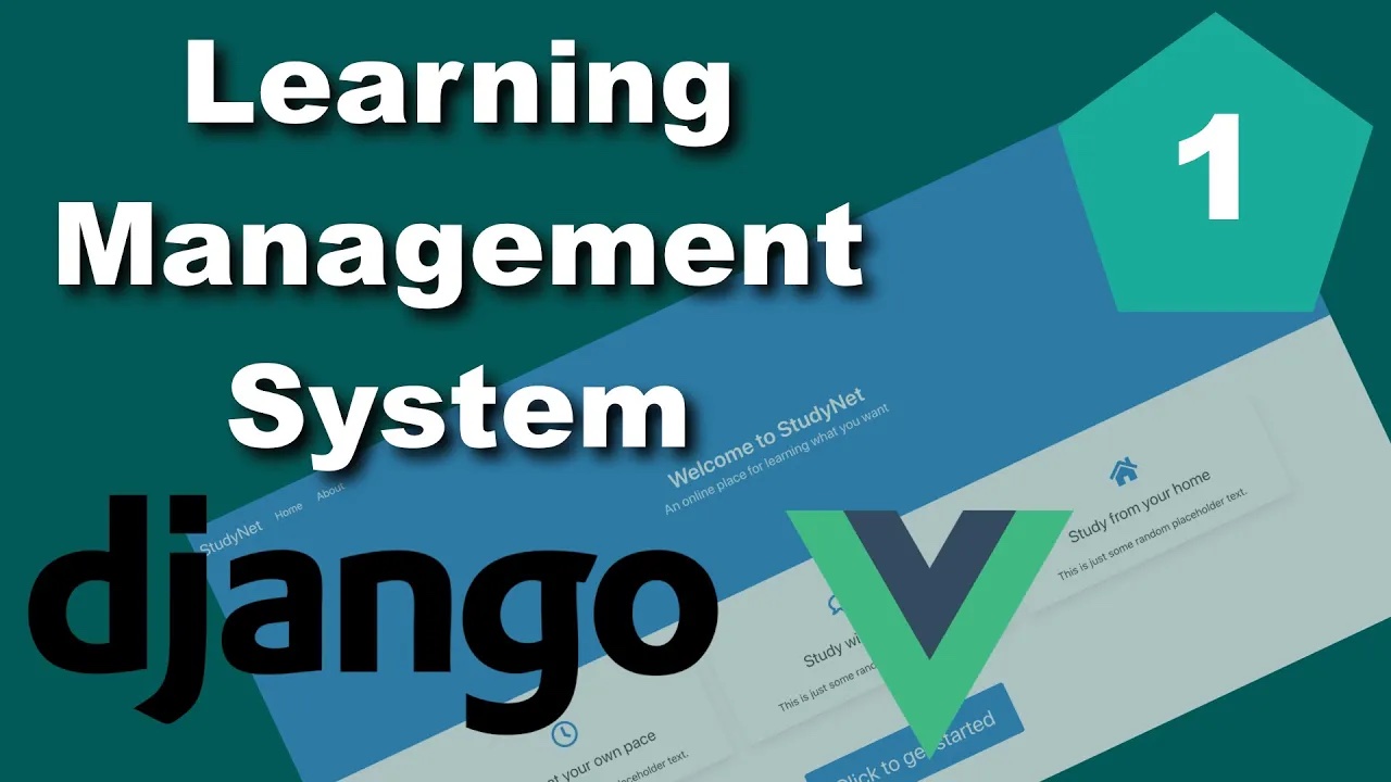 Learning Management System - Django and Vue