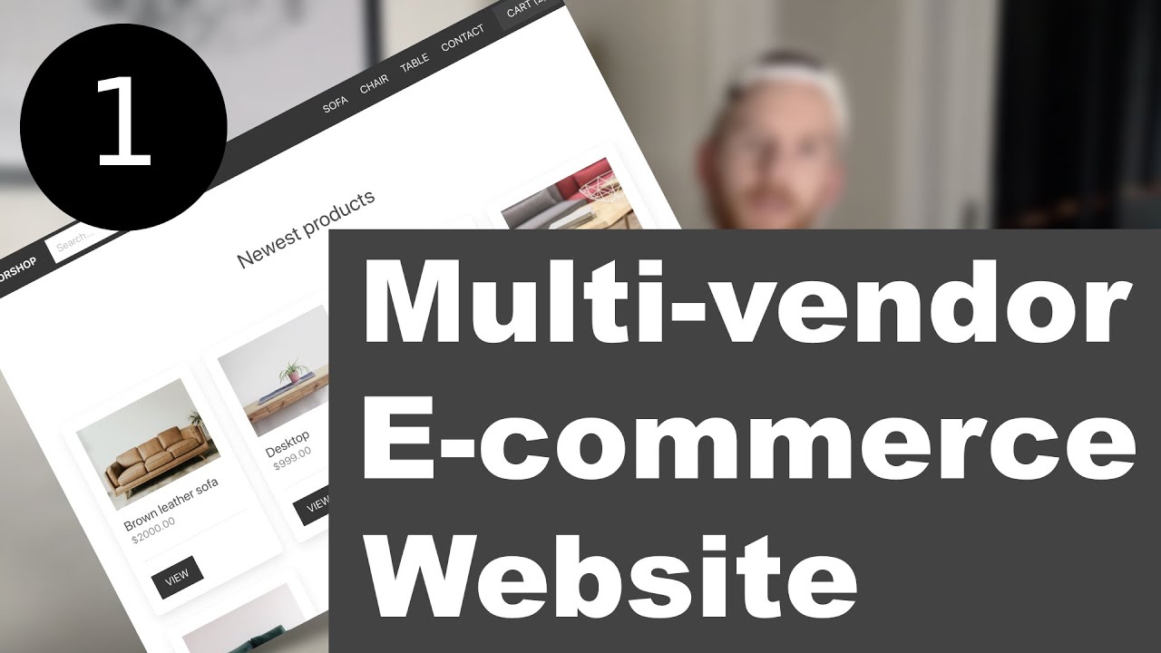 Django Ecommerce Website with multiple vendors