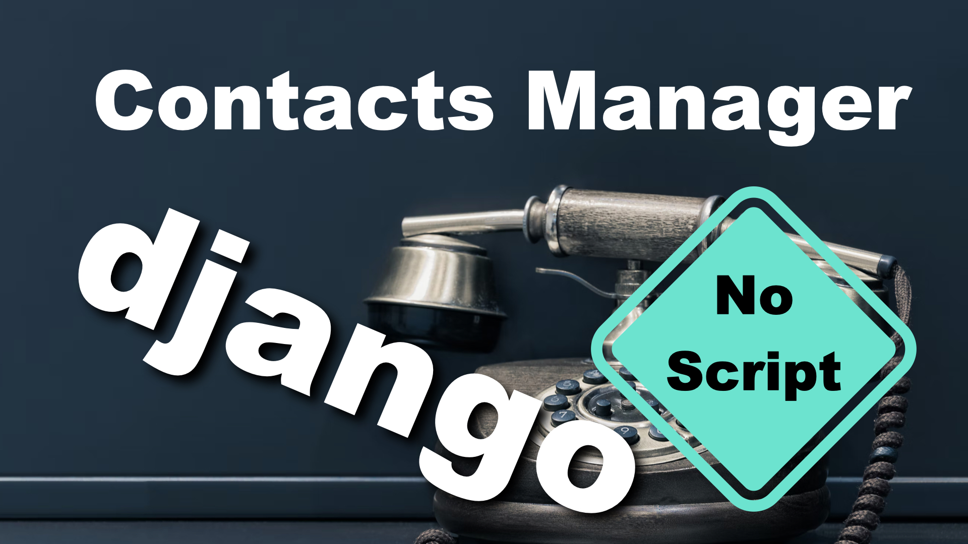 Django Contact Manager